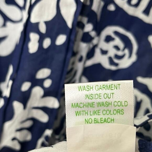 Lilly Pulitzer Blue And White‎ Sarasota Beaded Tunic Size XS - Picture 11 of 11